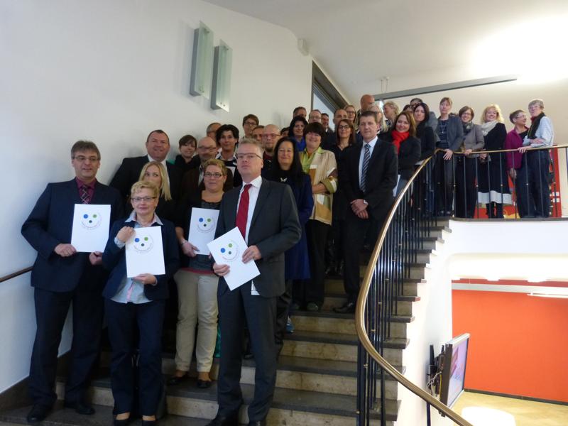 Auszeichnung Familienfreundlich in der Wirtschaftsregion Bruchsal 2015
