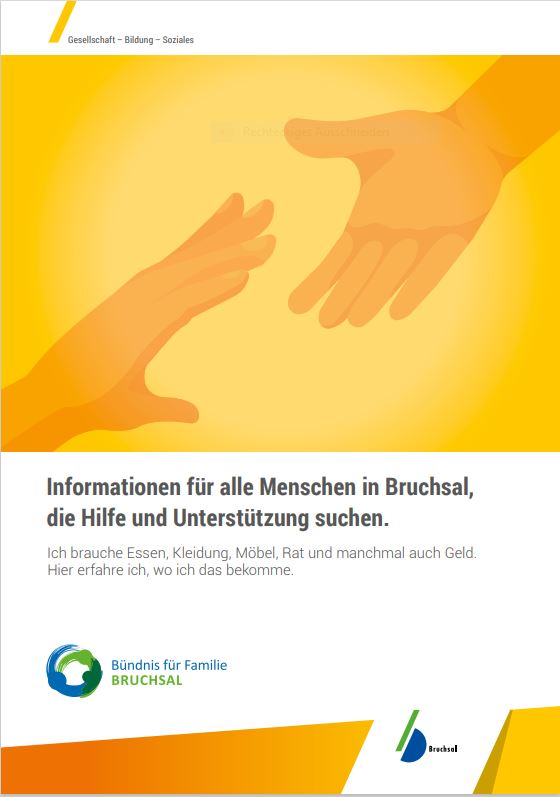Bündnis für Familie Bruchsal, Neuauflage Hilfebroschüre 2021